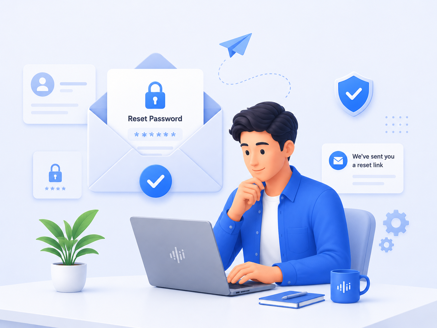 Forgot Password Illustration